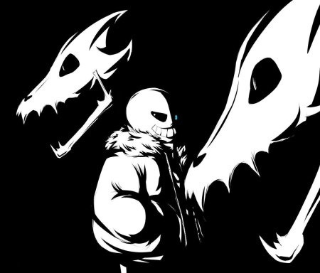 Гастер бластер санс