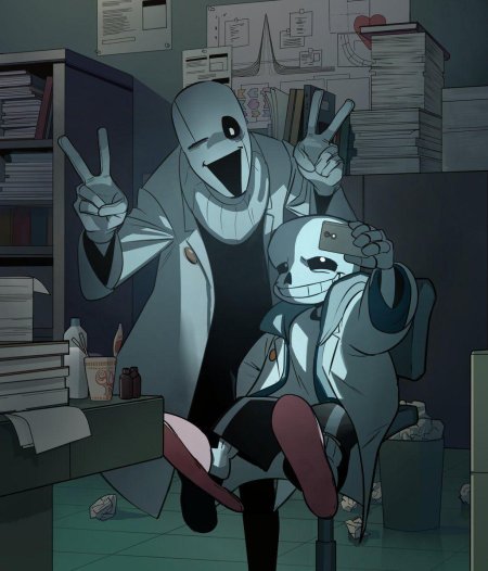 Лаборатория альфис undertale