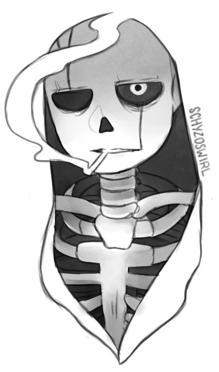 Андертейл скелет