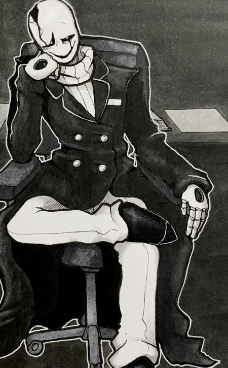 Доктор гастер арт