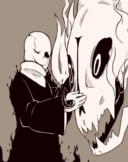 Андертейл гастер бластер