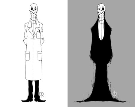 Доктор гастер андертейл