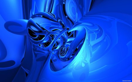 Синий абстракция