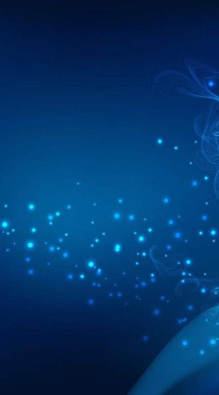 Абстракция в синих тонах