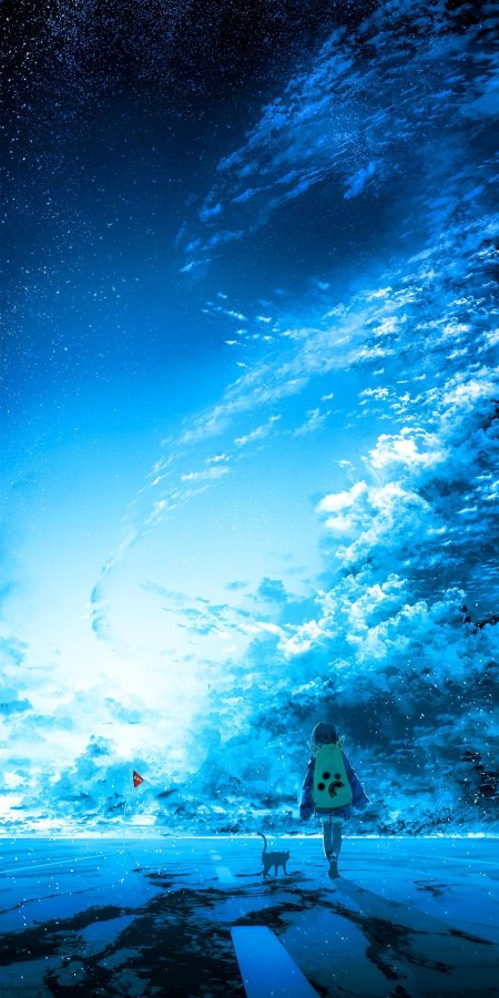 Аниме пейзаж