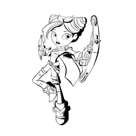 Раскраска сказочный патруль