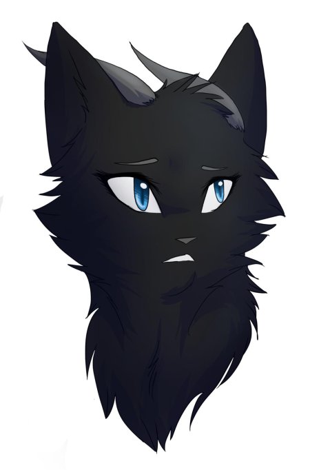 Чёрногривка коты воители