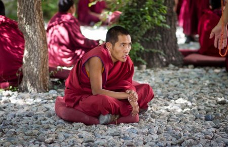 Тибетские монахи