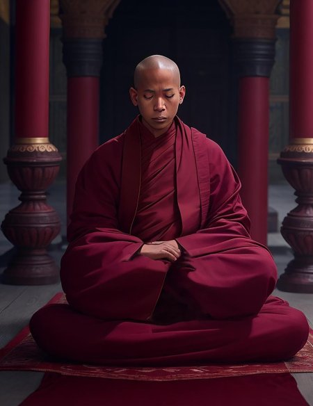 Джим керри буддийский монах