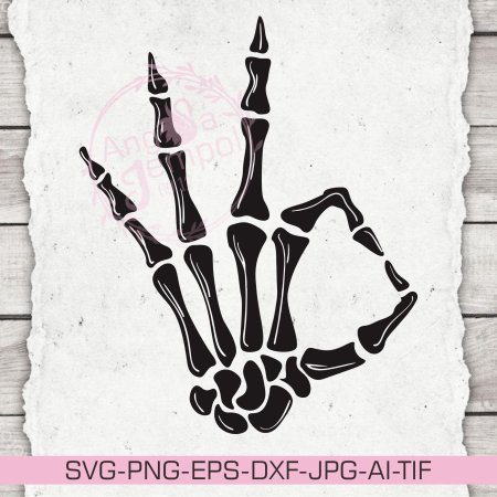 Ok рука скелета