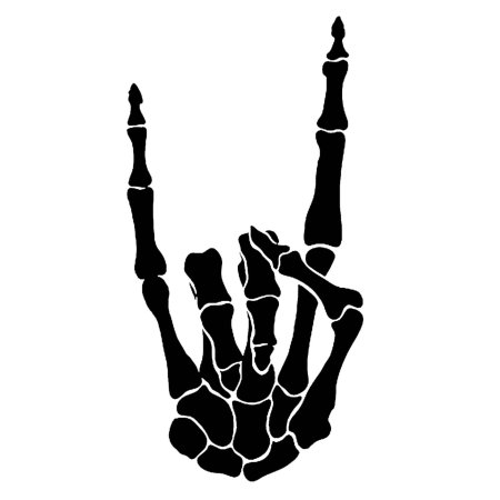 Рука скелета рок