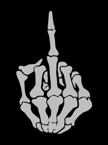 Рука скелет