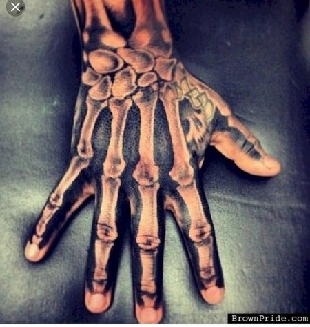 Татуировка кости ра кисте