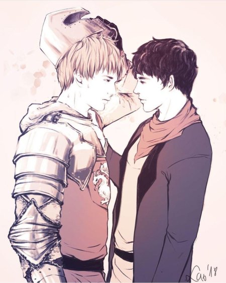 Мерлин и артур слэш