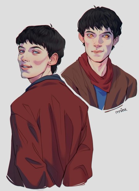 Мерлин эмрис арт