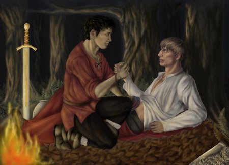 Артур и мерлин nc арт