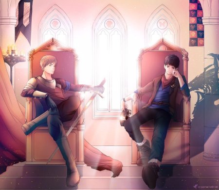 Артур пендрагон и мерлин аниме