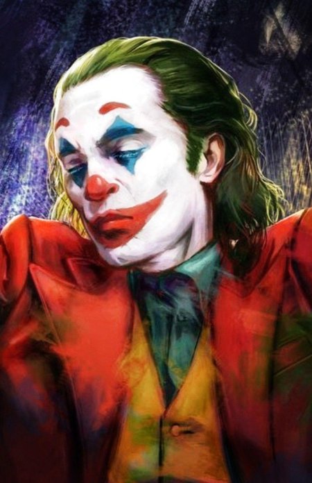 Джокер картина маслом