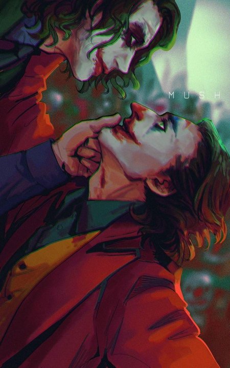 Хоакин феникс джокер леджер арт