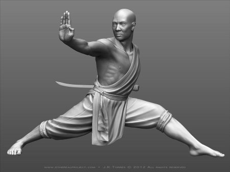 Кунг фу монахи шаолинь