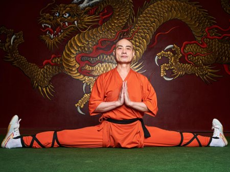 Монаха шаолиня шифу ян лей