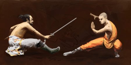 Монах воин шаолиня