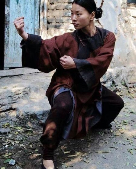 Кунг-фу шаолинь монах девушка