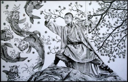 Кунг фу монахи шаолинь