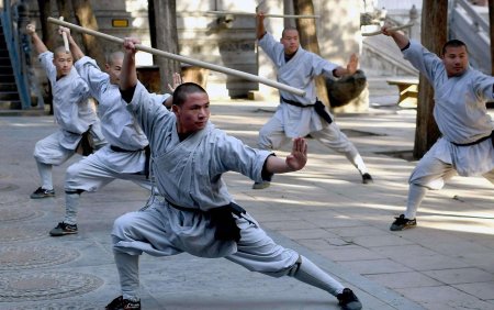 Кунг фу шаолинь тренировки