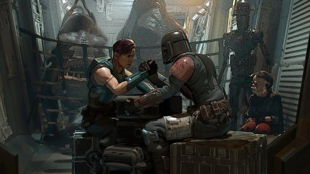 Звездные войны арт мандалорец