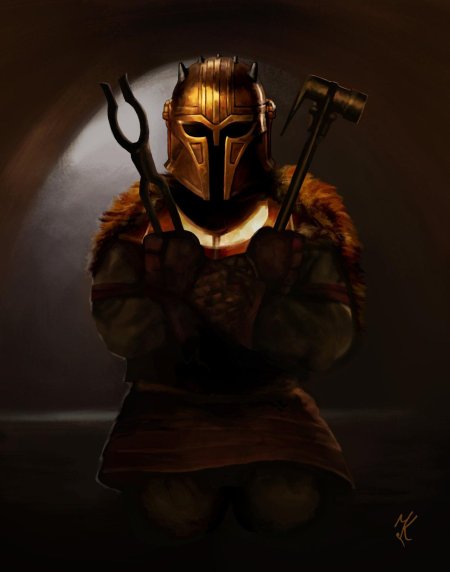 Кузнец мандалорец star wars