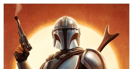 Постер мандалорец