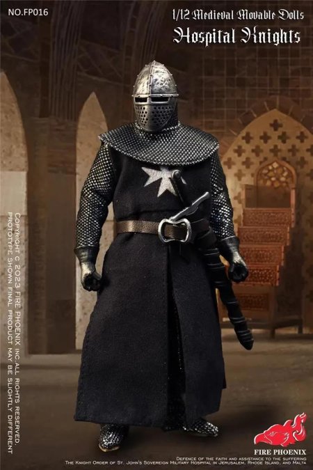 Фигурки рыцарей госпитальеров