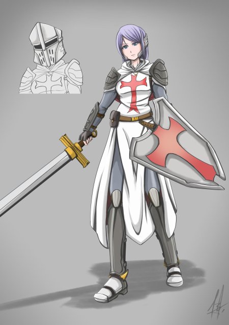 Nisetanaka kardia of rhodes knight аниме