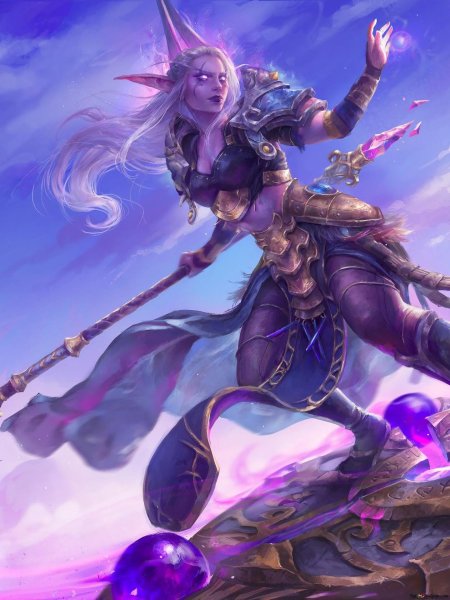 Ночной эльф варкрафт