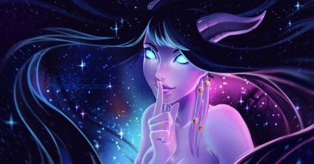 Космос девушка