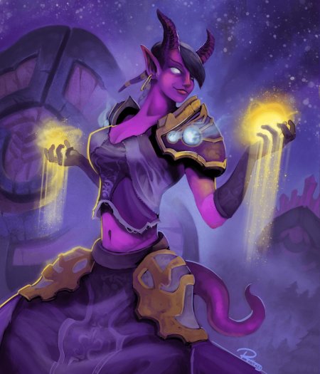 Дренейка маг арт