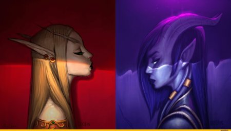 Кровавый эльф варкрафт