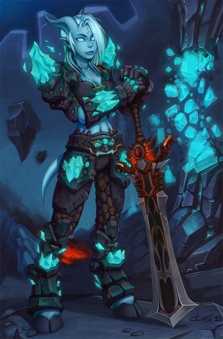 Дренеи death knight