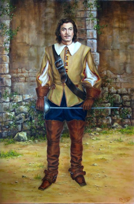 Художник валерий булат три мушкетера