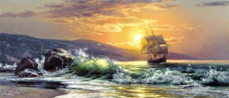 Михаил сатаров картины море