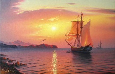 Морские пейзажи сергея стоева