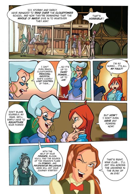 Клуб винкс комикс