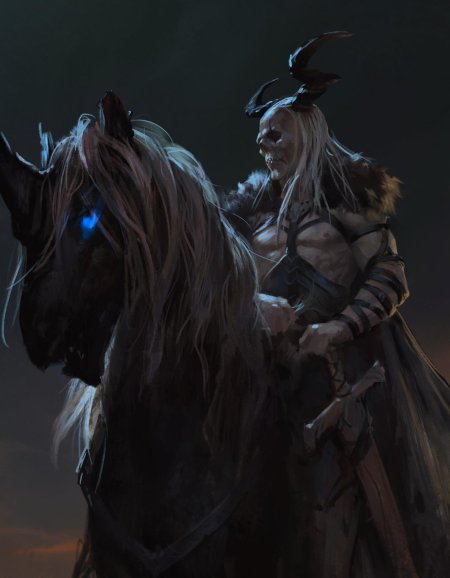 Рыцарь смерти арт фэнтези