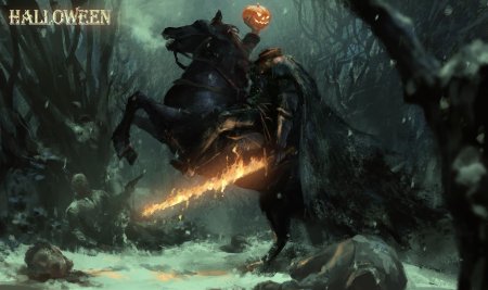 Сонная лощина всадник без головы арт