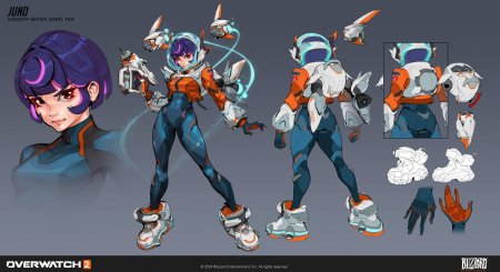 Юнона овервотч 2 моделька
