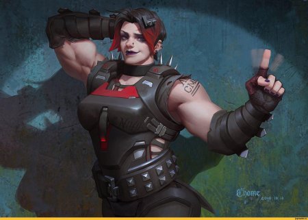 Заря овервотч арт