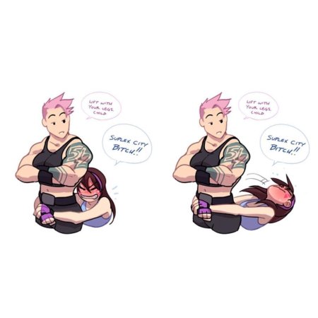 Zarya overwatch комикс