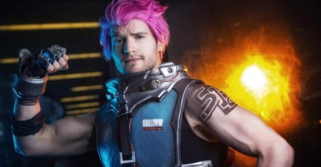 Заря из овервотч косплей