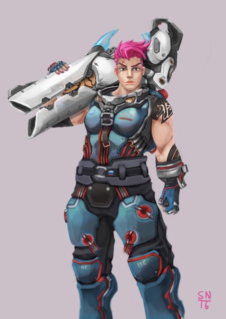 Zarya овервотч